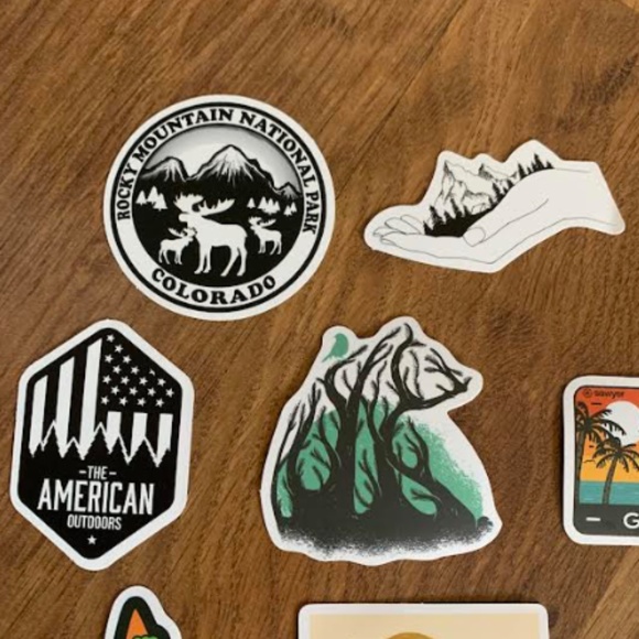 20 Outdoor/National Park Stickers - Picture 3 of 11